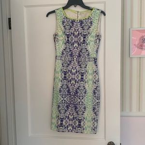 Elie Tahari shift dress size 0.
